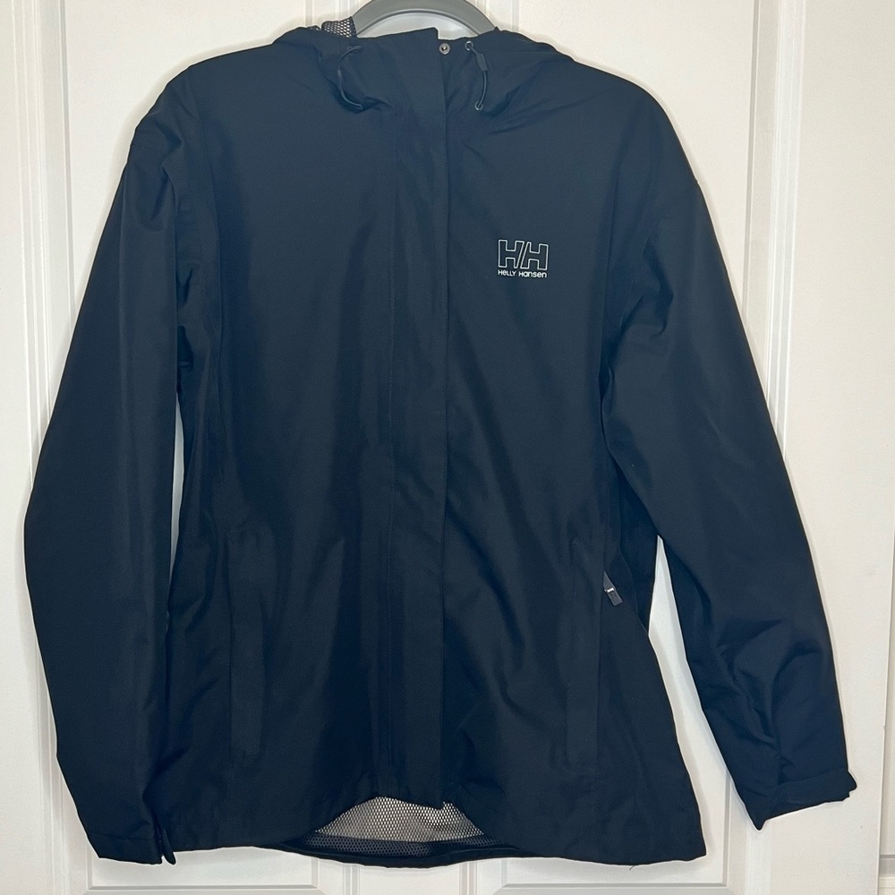 Helly Hansen Women's Seven J Waterproof Rain Jacket - Black XL
